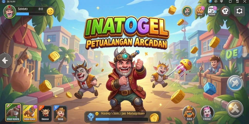 Screenshot INATOGEL menampilkan pemain beraksi dalam gameplay yang dinamis dan mengasyikkan.