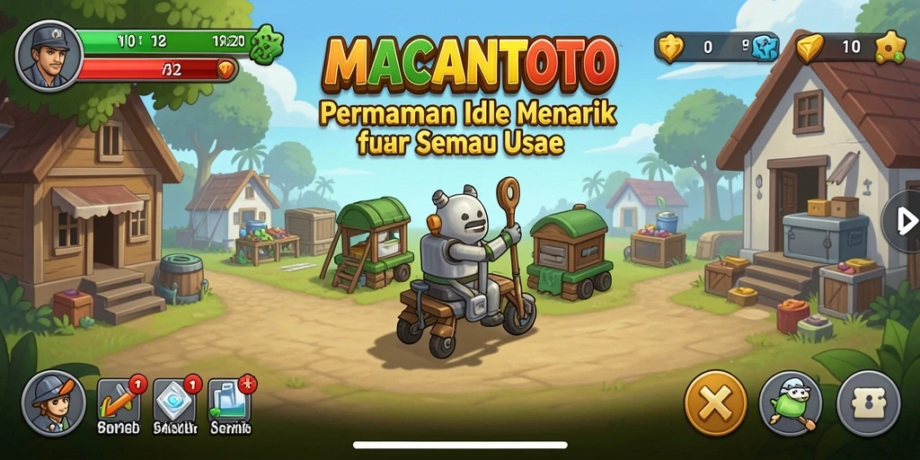 Tampilan gameplay <strong>MACANTOTO</strong> yang menarik dan mudah dipahami.