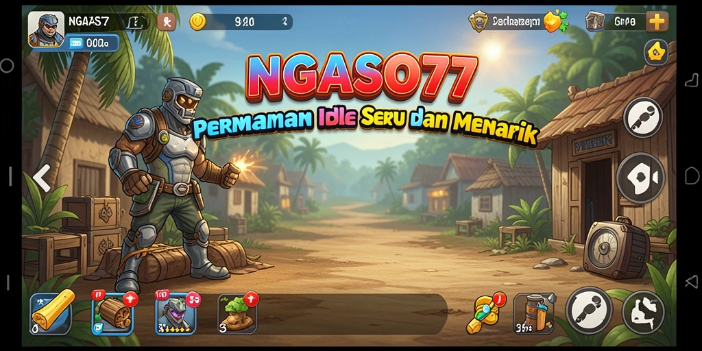 Tampilan gameplay seru dari NGASO77 yang penuh dengan tantangan.