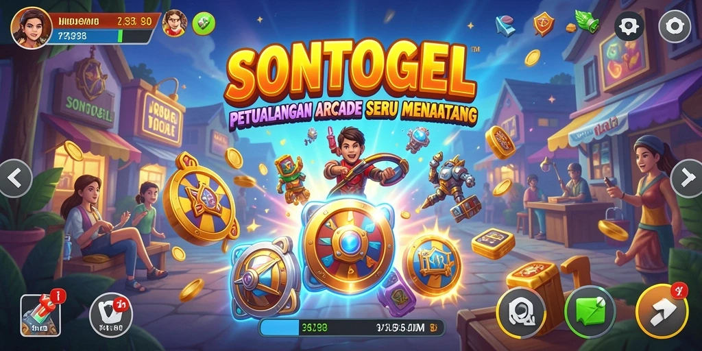 Screenshot gameplay SONTOGEL yang menarik dan penuh aksi.