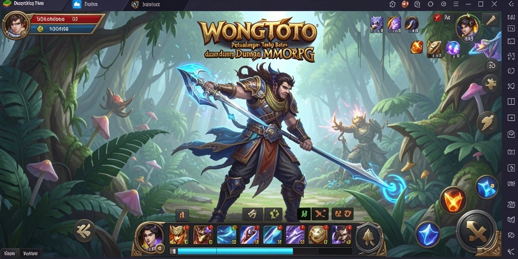 Tangkapan layar utama gameplay WONGTOTO dengan aksi seru.