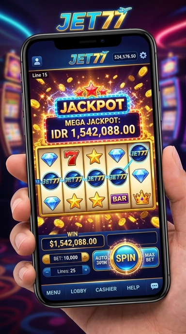 Proses unduh aplikasi yang cepat di jet77.